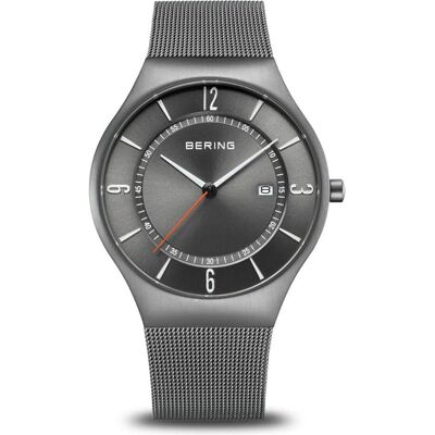 Bering, Armbanduhr, 15940-377 Herrenuhr Classic 40mm 3ATM, Grau, (Analoguhr, 40 mm) Bering, Armbanduhr, 15940-377 Herrenuhr Classic 40mm 3ATM, Grau, (Analoguhr, 40 mm)