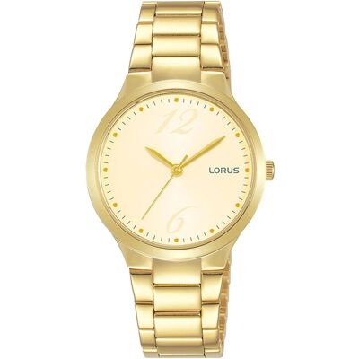 Lorus, Armbanduhr, Lady - RG208UX9, Gold, (Analoguhr, 30 mm) Lorus, Armbanduhr, Lady - RG208UX9, Gold, (Analoguhr, 30 mm)