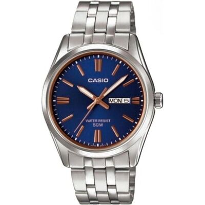 Casio Armbanduhr, MTP-1335D-2AVDF, Blau, (38 mm) Casio Armbanduhr, MTP-1335D-2AVDF, Blau, (38 mm)