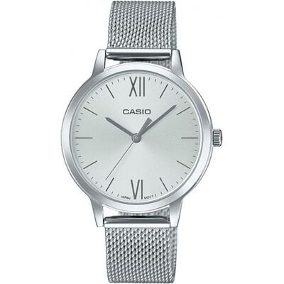 Casio Armbanduhr, LTP-E157M-7AEF, Silber, (36 mm) Casio Armbanduhr, LTP-E157M-7AEF, Silber, (36 mm)