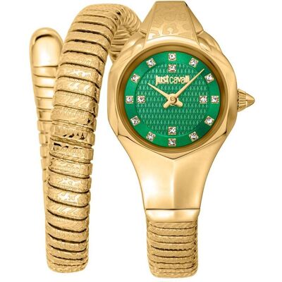 Just Cavalli, Armbanduhr, Signature Snake Amalfi - JC1L270M0035, Gelb, (Analoguhr, 22 mm) Just Cavalli, Armbanduhr, Signature Snake Amalfi - JC1L270M0035, Gelb, (Analoguhr, 22 mm)