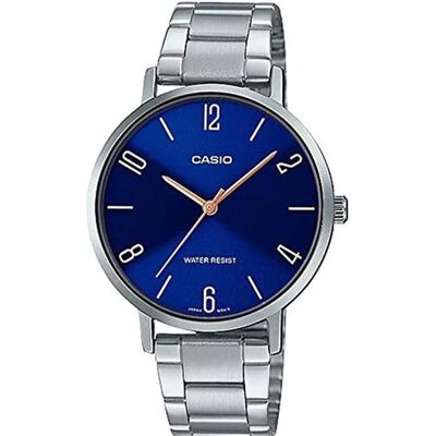 Casio Armbanduhr, LTP-VT01D-2B2, Silber, (Analoguhr, 34 mm) Casio Armbanduhr, LTP-VT01D-2B2, Silber, (Analoguhr, 34 mm)