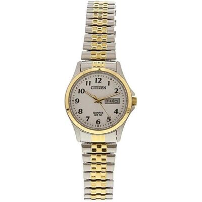 Citizen Armbanduhr, Orologio da Polso con Cinturino Espansione Acciaio Due Toni, Mehrfarbig, (26 mm) Citizen Armbanduhr, Orologio da Polso con Cinturino Espansione Acciaio Due Toni, Mehrfarbig, (26 mm)