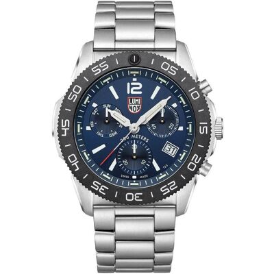 Luminox, Armbanduhr, Pacific Diver, Silber, Blau, (Analoguhr, Swiss Made, 44 mm) Luminox, Armbanduhr, Pacific Diver, Silber, Blau, (Analoguhr, Swiss Made, 44 mm)