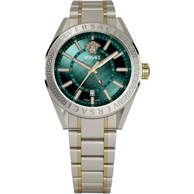 Versace, Armbanduhr, VEAFA0524, Silber, Gold, (Swiss Made) Versace, Armbanduhr, VEAFA0524, Silber, Gold, (Swiss Made)