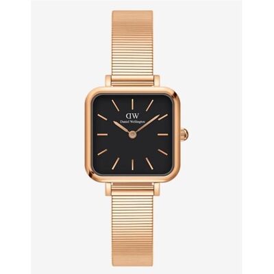 Daniel Wellington, Armbanduhr, Quadro Studio Rose Gold Black, Rosa, (Analoguhr, 22 mm) Daniel Wellington, Armbanduhr, Quadro Studio Rose Gold Black, Rosa, (Analoguhr, 22 mm)