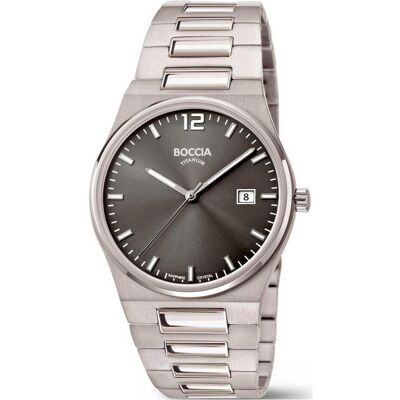 Boccia, Armbanduhr, Titanium - Classic 3661-02, Silber, (Analoguhr, 39 mm) Boccia, Armbanduhr, Titanium - Classic 3661-02, Silber, (Analoguhr, 39 mm)