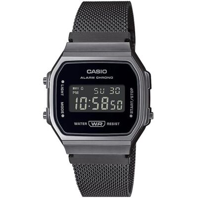 Casio Armbanduhr, A168WEMB-1B, Schwarz, (Digitaluhr, 36.30 mm) Casio Armbanduhr, A168WEMB-1B, Schwarz, (Digitaluhr, 36.30 mm)