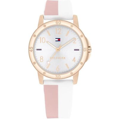 Tommy Hilfiger Armbanduhr, Mädchen 1720015, Silber, (Analoguhr, 42 mm) Tommy Hilfiger Armbanduhr, Mädchen 1720015, Silber, (Analoguhr, 42 mm)