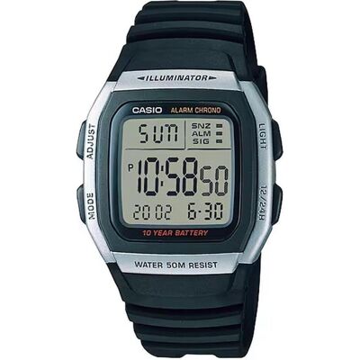 Casio Armbanduhr, W-96H-1AVDF Unisex, Schwarz, Grau, (Sportuhr) Casio Armbanduhr, W-96H-1AVDF Unisex, Schwarz, Grau, (Sportuhr)