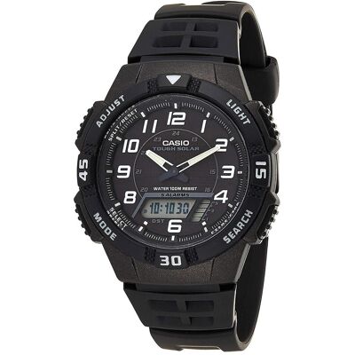 Casio Armbanduhr, Aq-S800w, Schwarz, (Hybrid Uhr, 42 mm) Casio Armbanduhr, Aq-S800w, Schwarz, (Hybrid Uhr, 42 mm)