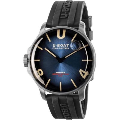 U-Boat, Armbanduhr, Herrenuhr Mod. 8704/D Schwarz, Schwarz, (Analoguhr, Chronograph, 55 mm) U-Boat, Armbanduhr, Herrenuhr Mod. 8704/D Schwarz, Schwarz, (Analoguhr, Chronograph, 55 mm)