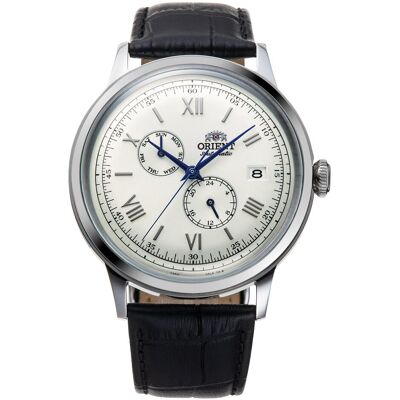 Orient, Armbanduhr, Classic Bambino V8 - RA-AK0701S, Silber, (Analoguhr, 40 mm) Orient, Armbanduhr, Classic Bambino V8 - RA-AK0701S, Silber, (Analoguhr, 40 mm)