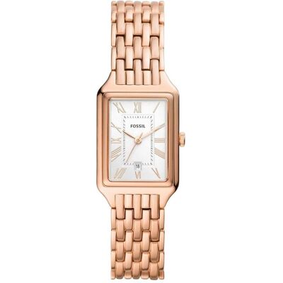 Fossil, Armbanduhr, Raquel, Rosa, (Analoguhr, 23 mm) Fossil, Armbanduhr, Raquel, Rosa, (Analoguhr, 23 mm)