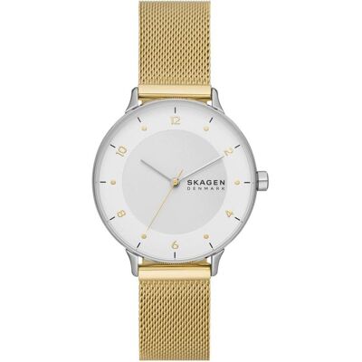 Skagen, Armbanduhr, Riis, Silber, (Analoguhr, 36 mm) Skagen, Armbanduhr, Riis, Silber, (Analoguhr, 36 mm)