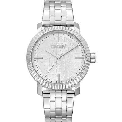 DKNY, Armbanduhr, Chambers Maxi - DK1L053M0015, Silber, (Analoguhr, 36 mm) DKNY, Armbanduhr, Chambers Maxi - DK1L053M0015, Silber, (Analoguhr, 36 mm)