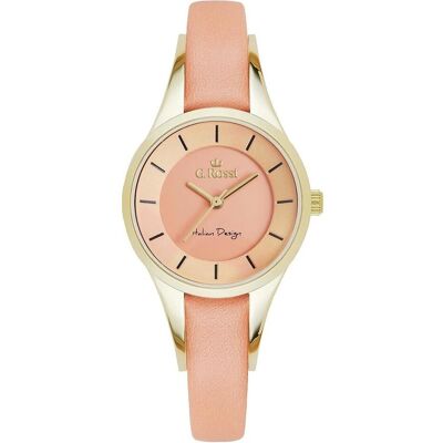 Gino Rossi, Armbanduhr, G. Rossi women's watch 8154A-5E2 (381324), Pink, (Analoguhr, 30 mm) Gino Rossi, Armbanduhr, G. Rossi women's watch 8154A-5E2 (381324), Pink, (Analoguhr, 30 mm)