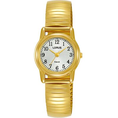 Lorus, Armbanduhr, Klassik, Gold, (Analoguhr, 24 mm) Lorus, Armbanduhr, Klassik, Gold, (Analoguhr, 24 mm)
