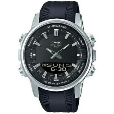 Casio Armbanduhr, AMW880-1A, Silber, (48 mm) Casio Armbanduhr, AMW880-1A, Silber, (48 mm)
