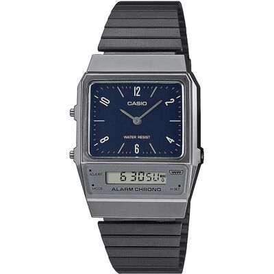 Casio Armbanduhr, Armbanduhr, Schwarz, Grau, Blau, (Analoguhr, Chronograph, Digitaluhr, 32 mm) Casio Armbanduhr, Armbanduhr, Schwarz, Grau, Blau, (Analoguhr, Chronograph, Digitaluhr, 32 mm)