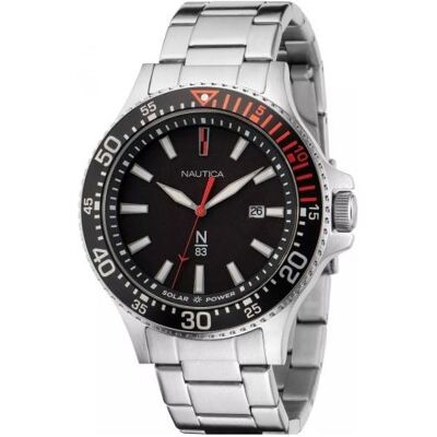 Nautica, Armbanduhr, NAPCBF205, Silber, (Analoguhr, Chronograph, 42 mm) Nautica, Armbanduhr, NAPCBF205, Silber, (Analoguhr, Chronograph, 42 mm)