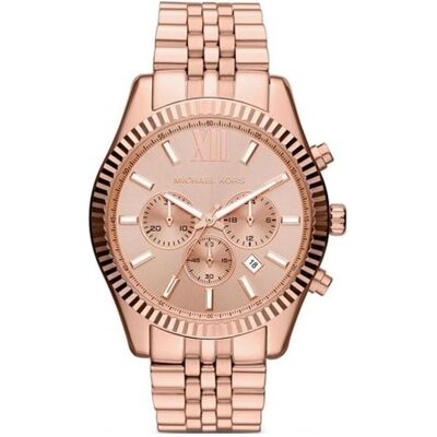 Michael Kors, Armbanduhr, DAMSKI MK8319 - LEXINGTON (zm525a), Gold, (Chronograph) Michael Kors, Armbanduhr, DAMSKI MK8319 - LEXINGTON (zm525a), Gold, (Chronograph)
