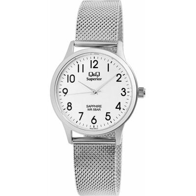 Q&Q, Armbanduhr, FASHION Mod. SUPERIOR, Silber, (36 mm) Q&Q, Armbanduhr, FASHION Mod. SUPERIOR, Silber, (36 mm)