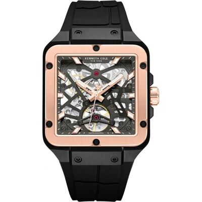 Kenneth Cole, Armbanduhr, Herrenuhr KCWGZ0065403, Rosa, Schwarz, (42 mm) Kenneth Cole, Armbanduhr, Herrenuhr KCWGZ0065403, Rosa, Schwarz, (42 mm)