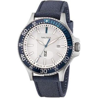 Nautica, Armbanduhr, NAPCBF203, Silber, (Analoguhr, Chronograph, 42 mm) Nautica, Armbanduhr, NAPCBF203, Silber, (Analoguhr, Chronograph, 42 mm)