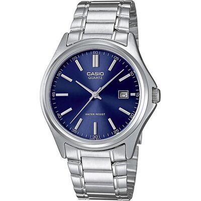 Casio Armbanduhr, MTP-1183A-2A, Blau, Silber, (Analoguhr, 38 mm) Casio Armbanduhr, MTP-1183A-2A, Blau, Silber, (Analoguhr, 38 mm)