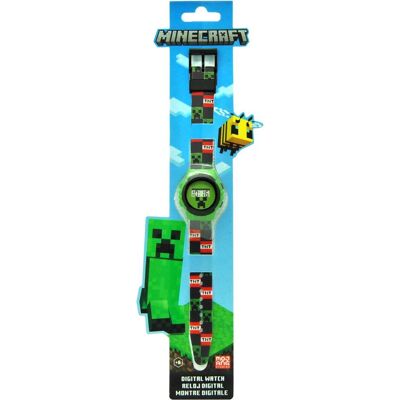 Minecraft, Armbanduhr, Euromic - Digital Wrist Watch - (0878311-MIN4223), Grün, (Digitaluhr, 33 mm) Minecraft, Armbanduhr, Euromic - Digital Wrist Watch - (0878311-MIN4223), Grün, (Digitaluhr, 33 mm)