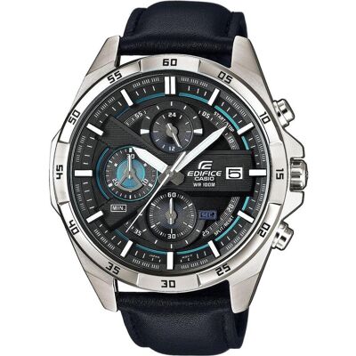 Casio Armbanduhr, Edifice - EFR-556L-1AVUEF, Schwarz, Silber, (Analoguhr, 49 mm) Casio Armbanduhr, Edifice - EFR-556L-1AVUEF, Schwarz, Silber, (Analoguhr, 49 mm)
