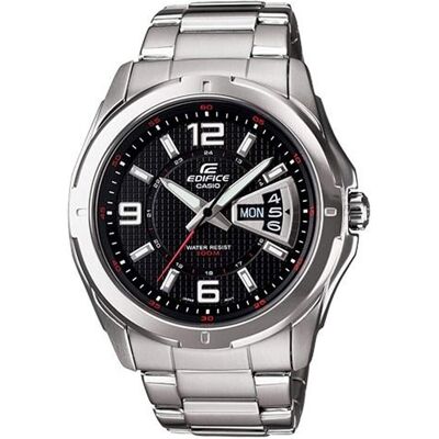 Edifice, Armbanduhr, Classic, Silber, (Analoguhr, 49 mm) Edifice, Armbanduhr, Classic, Silber, (Analoguhr, 49 mm)