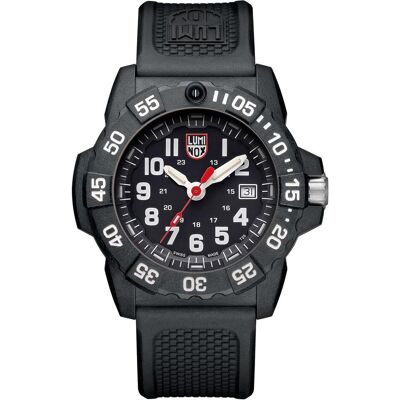 Luminox, Armbanduhr, Navy Seal 3500 Series, Schwarz, (Taucheruhr, 45 mm) Luminox, Armbanduhr, Navy Seal 3500 Series, Schwarz, (Taucheruhr, 45 mm)