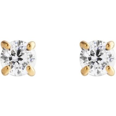 Daniel Wellington, Armbanduhr, - Gold-plated earrings with cubic zirconia Mirelle DW00401964, Silber, (Analoguhr, 40 mm) Daniel Wellington, Armbanduhr, - Gold-plated earrings with cubic zirconia Mirelle DW00401964, Silber, (Analoguhr, 40 mm)