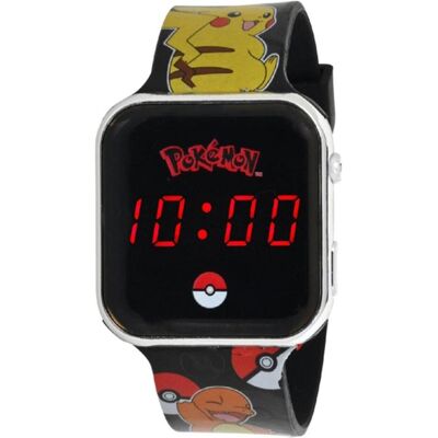 Accutime, Armbanduhr, Pokémon, Schwarz, (Digitaluhr, 38 mm) Accutime, Armbanduhr, Pokémon, Schwarz, (Digitaluhr, 38 mm)