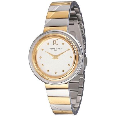 Pierre Cardin, Armbanduhr, Damenuhr CF.1010.MU.2 (Ø 32 mm), Mehrfarbig, Grau, Weiss, (32 mm) Pierre Cardin, Armbanduhr, Damenuhr CF.1010.MU.2 (Ø 32 mm), Mehrfarbig, Grau, Weiss, (32 mm)
