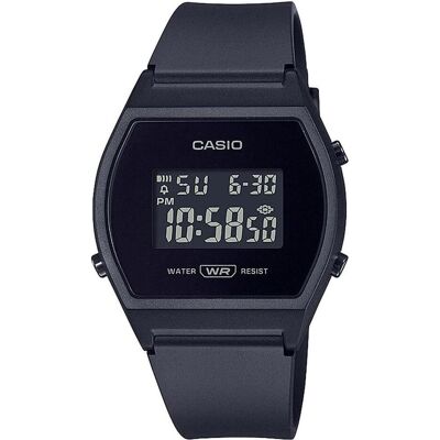 Casio Armbanduhr, Damenuhr LW-204-1BDF Schwarz, Schwarz, (42 mm) Casio Armbanduhr, Damenuhr LW-204-1BDF Schwarz, Schwarz, (42 mm)