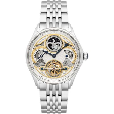Thomas Earnshaw, Armbanduhr, Automatisches Uhrwerk in Silber, Silber Thomas Earnshaw, Armbanduhr, Automatisches Uhrwerk in Silber, Silber