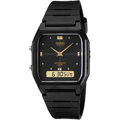 Casio Armbanduhr, AW48HE-1AV, Schwarz, (31 mm) Casio Armbanduhr, AW48HE-1AV, Schwarz, (31 mm)