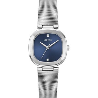 Guess Armbanduhr, GW0768L1 Eve, Blau, Silber, (Analoguhr) Guess Armbanduhr, GW0768L1 Eve, Blau, Silber, (Analoguhr)
