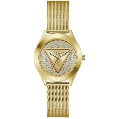 Guess Armbanduhr, - Goldfarbene Damen-Analoguhr GW0835L2, Gold, (Analoguhr, 33 mm) Guess Armbanduhr, - Goldfarbene Damen-Analoguhr GW0835L2, Gold, (Analoguhr, 33 mm)