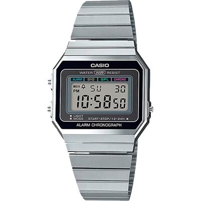Casio Armbanduhr, Retro Vintage - A700W-1A, Silber, (Digitaluhr, 35 mm) Casio Armbanduhr, Retro Vintage - A700W-1A, Silber, (Digitaluhr, 35 mm)