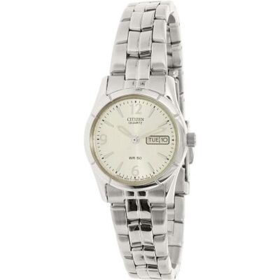 Citizen Armbanduhr, Orologio Casual Day-Date in Acciaio, Silber, (25 mm) Citizen Armbanduhr, Orologio Casual Day-Date in Acciaio, Silber, (25 mm)