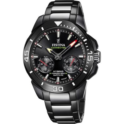 Festina, Armbanduhr, Bike, Schwarz, (Analoguhr, Chronograph, 47 mm) Festina, Armbanduhr, Bike, Schwarz, (Analoguhr, Chronograph, 47 mm)