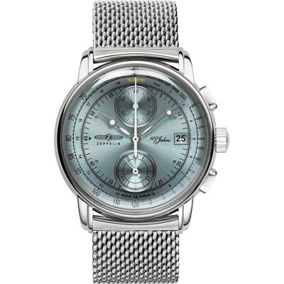 Zeppelin, Armbanduhr, 100 Jahre, Blau, (Analoguhr, 42 mm) Zeppelin, Armbanduhr, 100 Jahre, Blau, (Analoguhr, 42 mm)