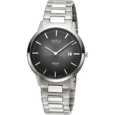 Boccia, Armbanduhr, 3658-04, Silber, (Analoguhr, 39 mm) Boccia, Armbanduhr, 3658-04, Silber, (Analoguhr, 39 mm)