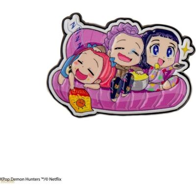 Cinereplicas, Anstecknadel, CIN KPOP DEMON HUNTERS Pin Couch couch couch, Mehrfarbig Cinereplicas, Anstecknadel, CIN KPOP DEMON HUNTERS Pin Couch couch couch, Mehrfarbig