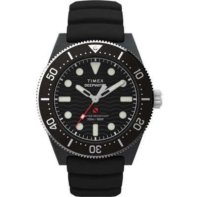 Timex, Armbanduhr, Deepwater Reef 200 Composite, Schwarz, (Analoguhr, 40 mm) Timex, Armbanduhr, Deepwater Reef 200 Composite, Schwarz, (Analoguhr, 40 mm)