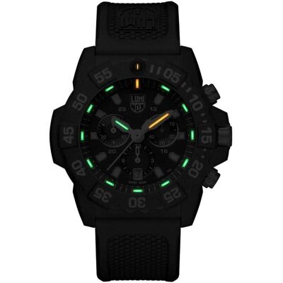 Luminox, Armbanduhr, Navy Seal 3581, Weiss, Schwarz, (Analoguhr, Chronograph, Swiss Made, Taucheruhr, 45 mm) Luminox, Armbanduhr, Navy Seal 3581, Weiss, Schwarz, (Analoguhr, Chronograph, Swiss Made, Taucheruhr, 45 mm)